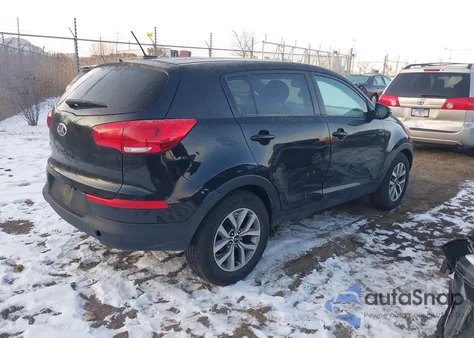 2016 Kia Sportage Lx from USA, damaged, VIN KNDPB3AC6G7844175
